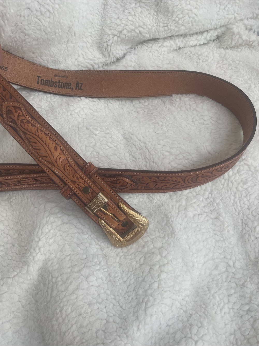 Silver Creek Colkection western leather belt